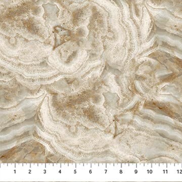 Cream Marble 8 - Stonehenge Surfaces - Sold by the Half Yard - Northcott Fabrics - 25047-12
