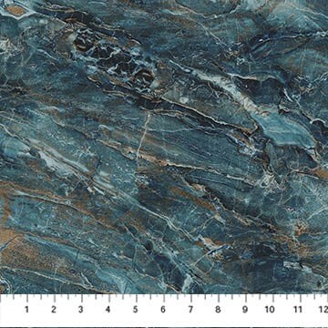 Prussian 108” Marble 6 - Stonehenge Surfaces - Sold by the Half Yard - Backing Fabric - Northcott Fabrics - B25044-67
