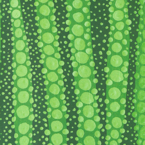 Enchanted Dreamscapes Dots in a Row “Meadow” - Sold by the Half Yard - Ira Kennedy for Moda Fabrics - 100% Cotton - 51264 13