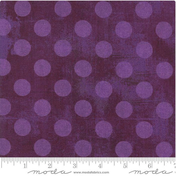 Eggplant Moda Grunge Hits the Spot 108" Quilt Backing - Sold By The Half Yard - 100% Cotton - Moda Fabrics - 11131-25