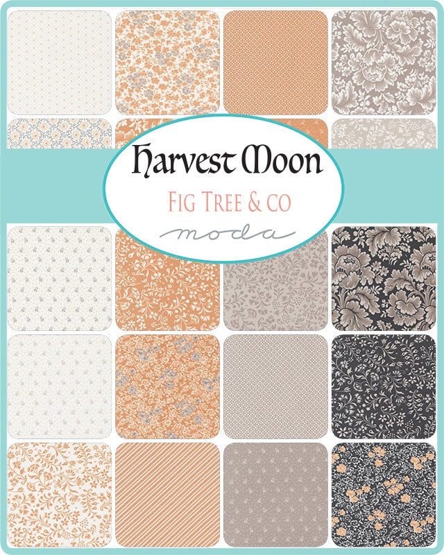 Harvest Moon Wheat in Twilight - Sold by the Half Yard - Fig Tree & Co for Moda Fabrics - 20476 16