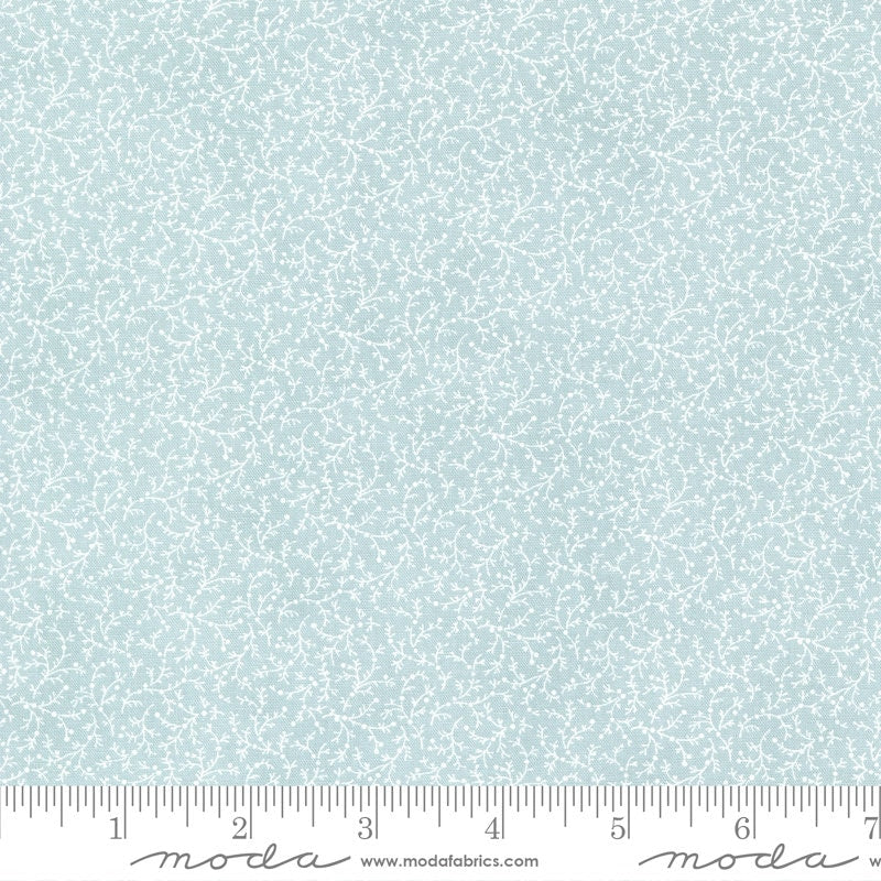 Meandering Vine Blender in Sky - Sold by the Half Yard - Cascade - 3 Sisters for Moda Fabrics - 44327 13