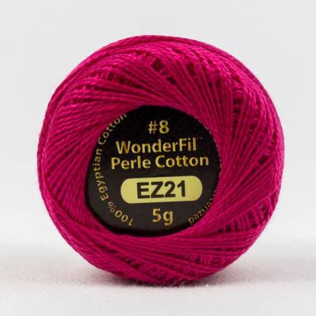 Let's Pink! 8wt Perle Cotton Thread -  5-Gram- 42 Yards - 100% Egyptian Cotton Thread - EL5G-21