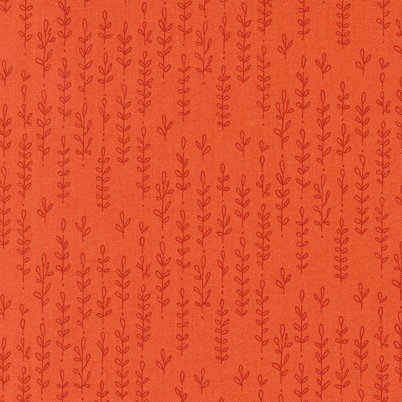 Leafy Stripes in Orchard - Sold by the Half Yard - Forest Frolic - Robin Pickens for Moda - 487445 19