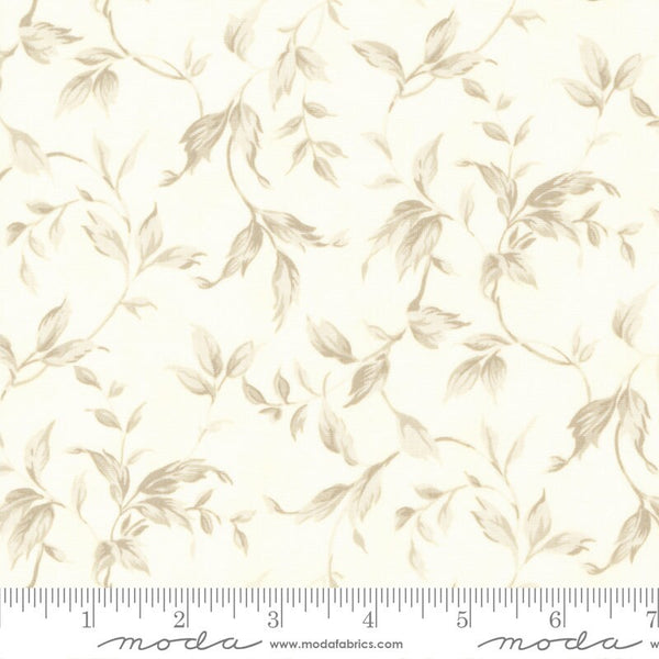 Serenity Leaf Blenders in Cloud - Sold by the Half Yard - Cascade - 3 Sisters for Moda Fabrics - 44324 11