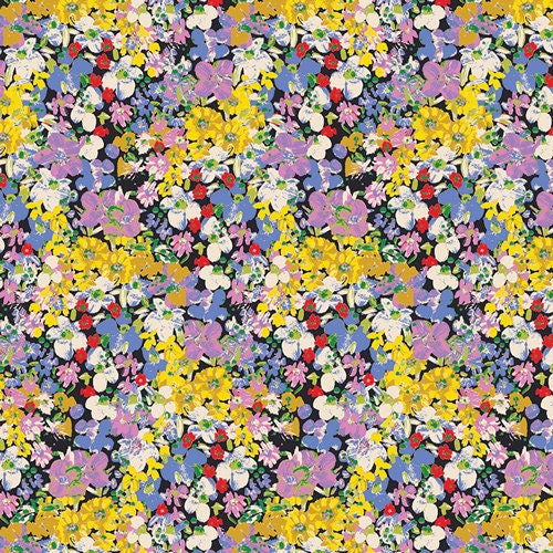 Blooming Hills in Winter - Sold by the Half Yard - Charlotte by Bari J - Art Gallery Fabrics - 100% Cotton - CTT36702