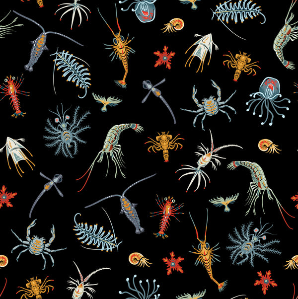 Plankton Party - Sold by the Half Yard - Mariana by Rachel Hauer - Free Spirit Fabrics - PWRH077.MULTI