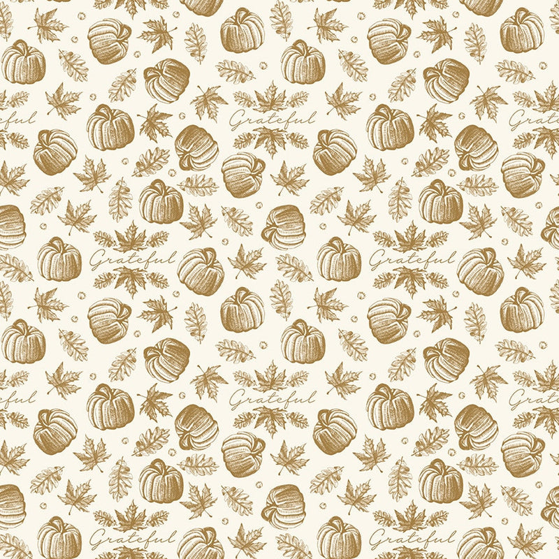 Autumn Icons Cream Sparkle - Shades of Autumn - Sold by the Half Yard - My Mind's Eye for Riley Blake Designs - C13475-CREAM