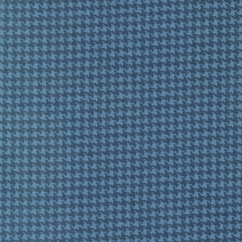 Houndstooth Flannel Dusk - Sold by the Half Yard - Lakeside Gatherings by Primintive Gatherings for Moda Fabrics - 49226 14F