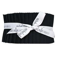 Jet Black 2.5" Design Roll - Michael Miller Fabrics - ROLL0216