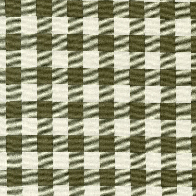 Picnic Gingham in Fern - Sold by the Half Yard - Evermore - Sweetfire Road for Moda Fabrics - 43155 14