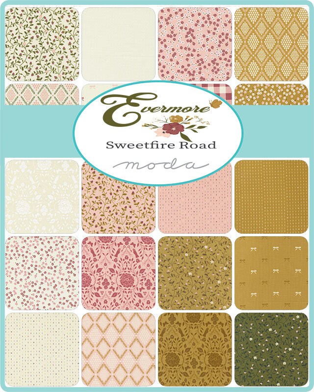 Evermore Layer Cake - Sweetfire Road for Moda Fabrics - 42 pcs - 100% Cotton - 43150LC