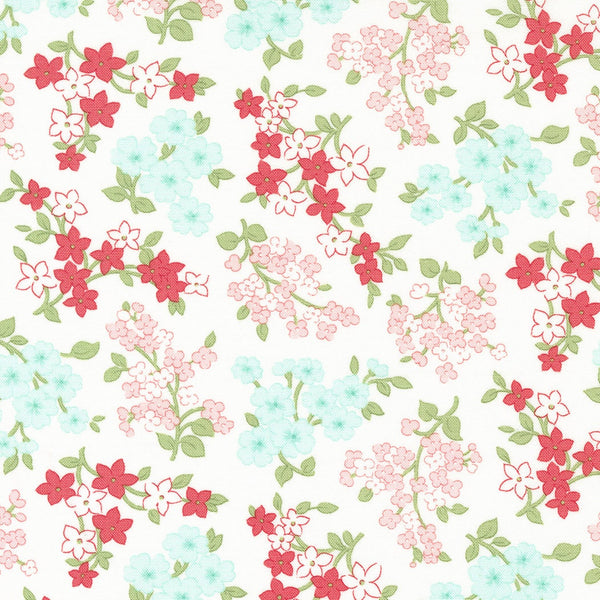 Lighthearted Gather on Cream - Sold by the Half Yard - Lighthearted - Camille Roskelley for Moda Fabrics - 55294 11