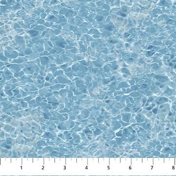 Tranquil Water - Sold by the Half Yard - Naturescapes - Northcott Fabric - 25491-44