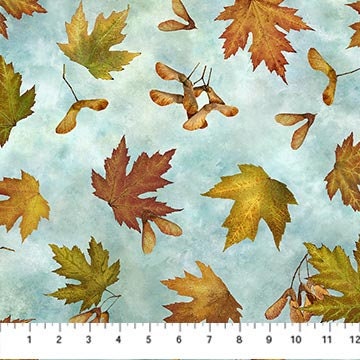 Autumn Night Quilt Pattern - 68" x 82" - Featuring Autumn Splendor by Northcott