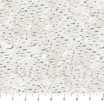 Birch Tree Bark - Sold by the Half Yard - Whitetail Woods by Northcott Fabrics - 24889-91