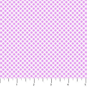 Little Gingham Hyacinth - Sold By The Half Yard - Patrick Lose Northcott Fabrics - 10217-81