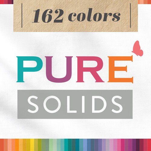 Pure Solids Tranquil Waters - Sold by the Half Yard - Art Gallery Fabrics - Double Dip Dyed - 100% Cotton - Solid Quilt Fabric - PE-434