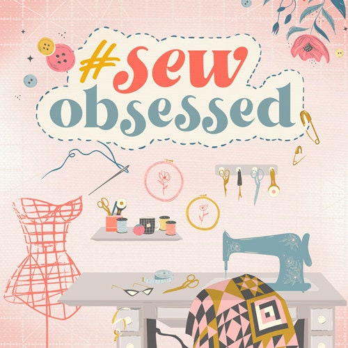 Piece by Piece - Sold by the Half Yard - Sew Obsessed - AGF Studio - SEW24914