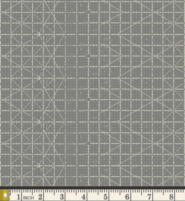 Get it Straight on Charcoal - Sold by the Half Yard - Sew Obsessed - AGF Studio - SEW24907