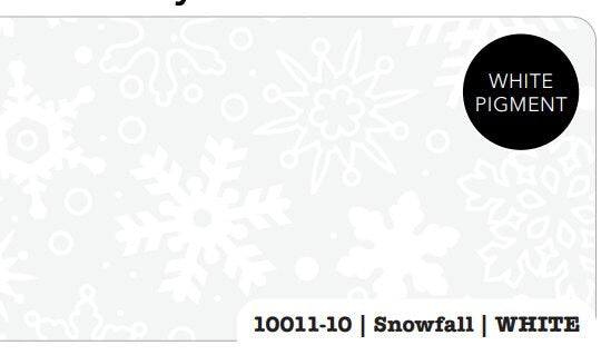 Snowfall White on White - Sold by the Half Yard - Patrick Lose Studios - Northcott Fabrics - 10011-10