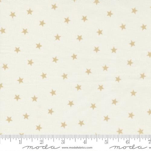 Sparse Stars Cream/Tan - Sold By the Half Yard - Sunrise Side by Minnick & Simpson for Moda Fabrics - 14964 22