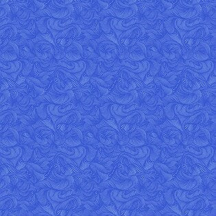 Blue Hydrangea - Sold by the Half Yard - BioGeo-3 by Adrienne Leban - PWAL021.BLUE
