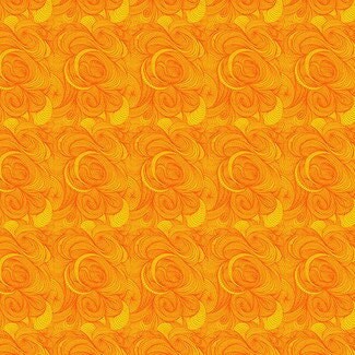Orange Peel - Sold by the Half Yard - BioGeo-3 by Adrienne Leban - PWAL023.ORANGE
