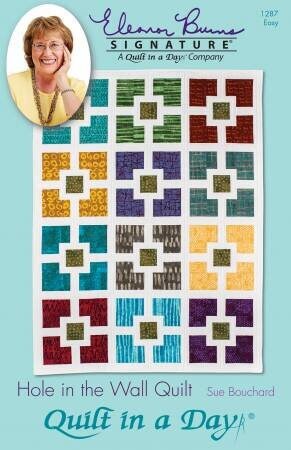 Hole in the Wall Quilt Pattern - Eleanor Burns - Paper Pattern - 1287QD