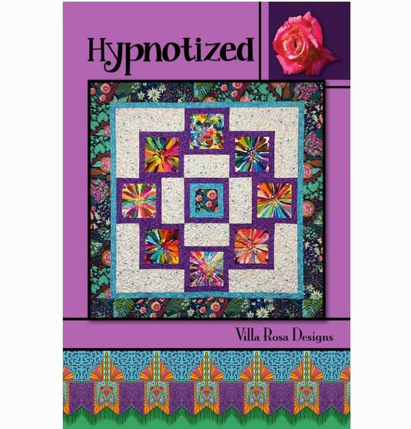 Hypnotized Quilt Pattern - Postcard Pattern - Villa Rosa Designs - Panel Quilt Pattern - VRDRC235