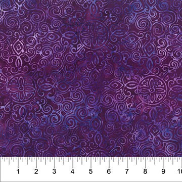 Jam and Jelly Purple Banyan Batik 108" Quilt Backing 3 Yard Cut - 108" x 108" - Back it with Banyan - BB83187-850