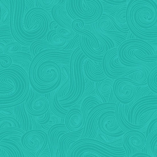 Just Color Teal - Sold by the Half Yard - StudioE Fabrics Quilting - 9570-76