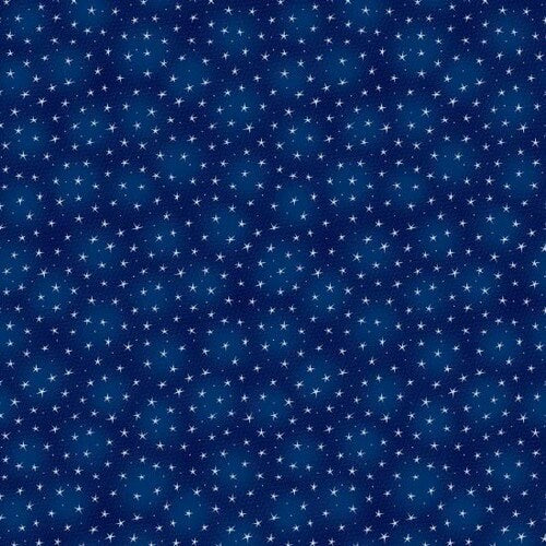 Starlet Navy - Sold by the Half Yard - Blank Quilting - 6383-NAVY