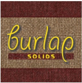 Burlap 5 x 5 Pack - 42 pcs - 100% Cotton - Cheryl Haynes for Benartex - BURL5PK