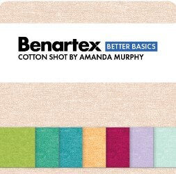 Cotton Shot 5 x 5 Pack - 42 pcs - 100% Cotton - Amanda Murphy for Benartex - CTSH5PK