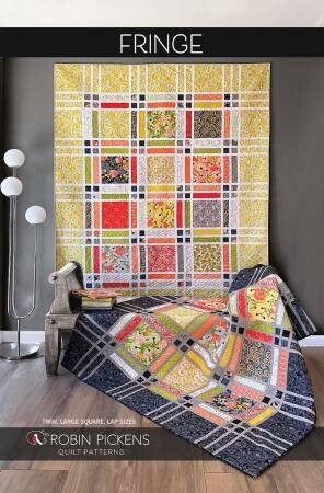 Fringe Quilt Pattern by Robin Pickens - 54" x 54" - RPQPF111