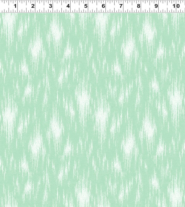 Mylah's Garden Texture Light Mint - Sold by the Half Yard - Clothworks - Y3949-109