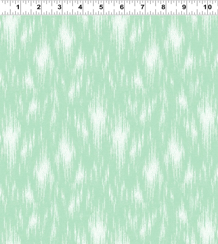 Mylah's Garden Texture Light Mint - Sold by the Half Yard - Clothworks - Y3949-109