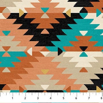 Navajo Blanket - Priced by the Half Yard - Southwest Vista - Deborah Edwards for Northcott Fabrics - 25626 12