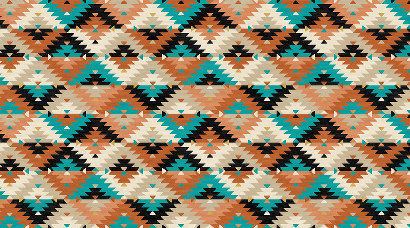 Navajo Blanket - Priced by the Half Yard - Southwest Vista - Deborah Edwards for Northcott Fabrics - 25626 12