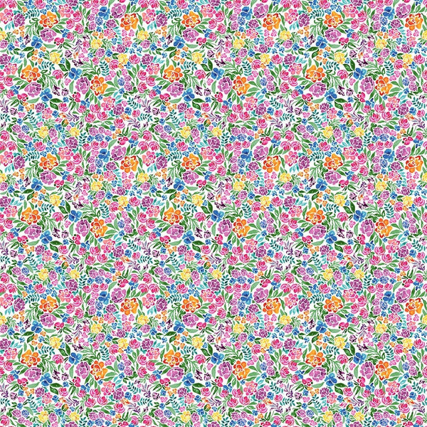 Gardenscape Ditsy Floral - Priced by the Half Yard - Gardenscape by Rathenart for Blank Quilting - 2930-01