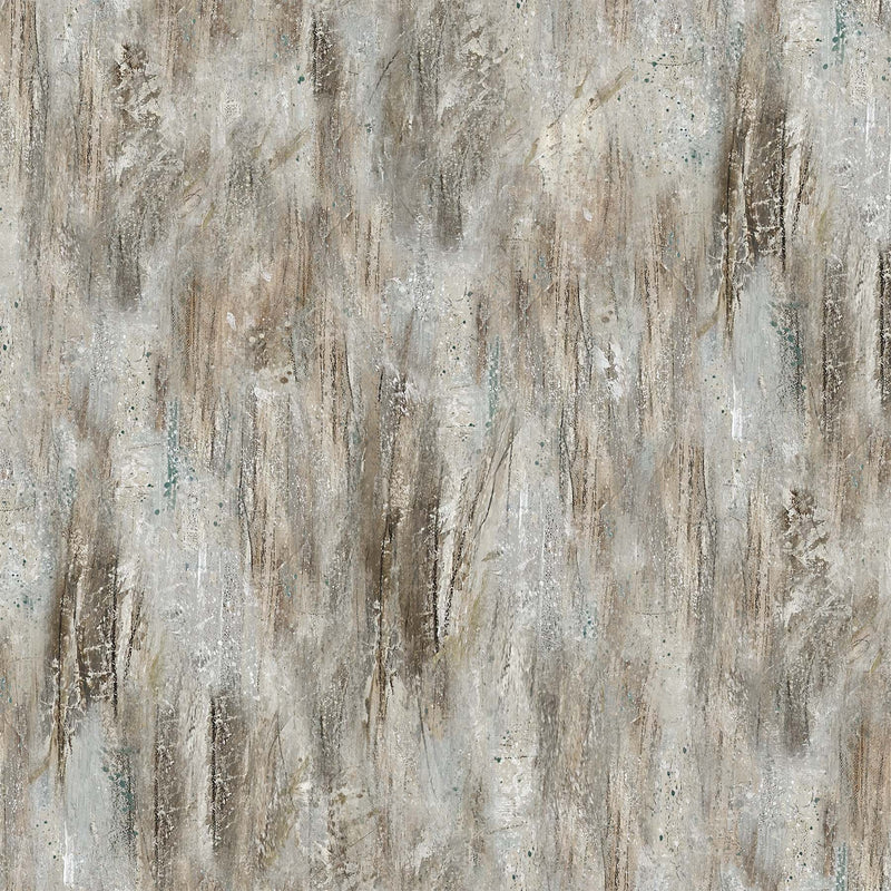 Vertical Texture 108" Wide Back Light Gray - Priced by the Half Yard - Stallion - Elise Genest for Northcott Fabrics - B26813 94
