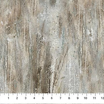 Vertical Texture Light Gray - Priced by the Half Yard - Stallion - Elise Genest for Northcott Fabrics - 26813 94