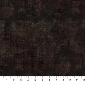 Painted Canvas Light Black - Priced by the Half Yard - Stallion - Elise Genest for Northcott Fabrics - 26815 98