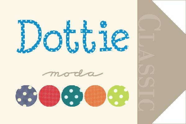 Dottie (large dot) Baby Blue - Priced by the Half Yard - Moda Fabrics - 45008 22