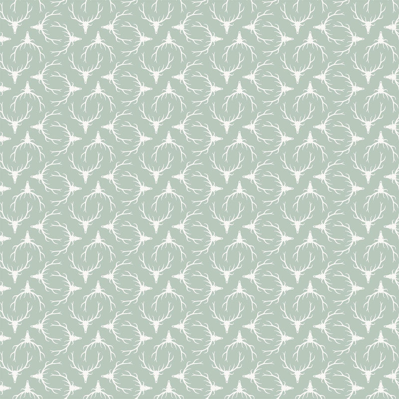 Horizon Elk Sage - Priced by the Half Yard - Horizon by Pippa Shaw for Figo Fabrics - 90756-60