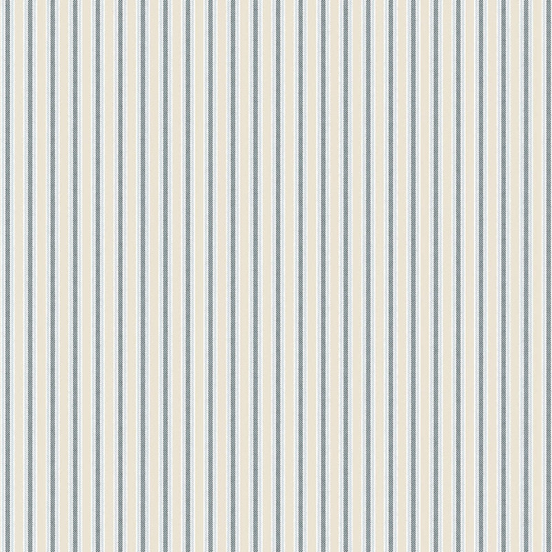 Ticking Stripe - Priced by the Half Yard - Cottage Farmhouse Fusion by Maureen Fiorellini for StudioE Fabrics - 7107-47