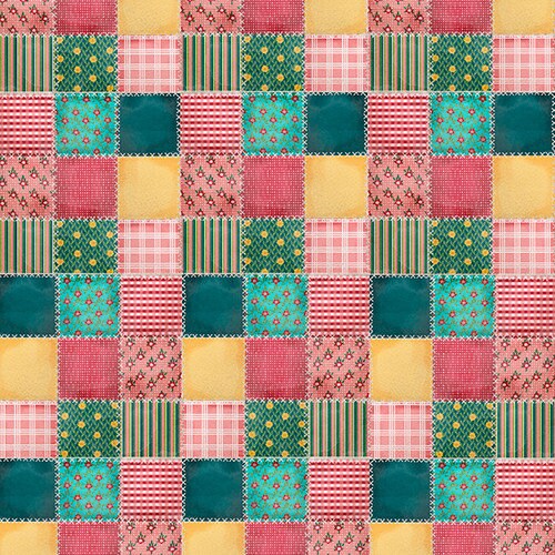 Perfect Squares - Priced by the Half Yard - Shop Hop by Beth Albert for 3 Wishes Fabrics - 21695-MLT