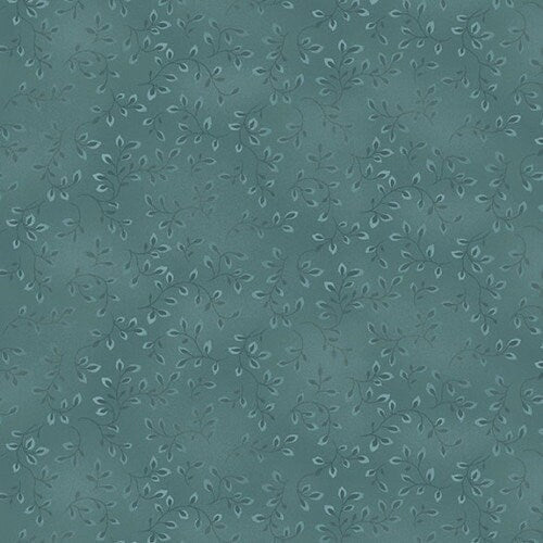 Dusty Teal Folio - Priced by the Half Yard - Color Principle for Henry Glass Fabrics - 7755-72