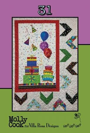 31 Quilt Pattern - Postcard Pattern - Villa Rosa Designs - Panel Quilt Pattern - VRDMC094